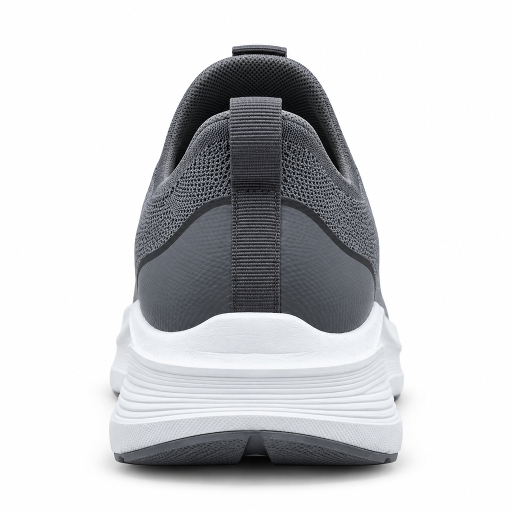 Grey AeroStride Breathable Slip-On Walking Skecher