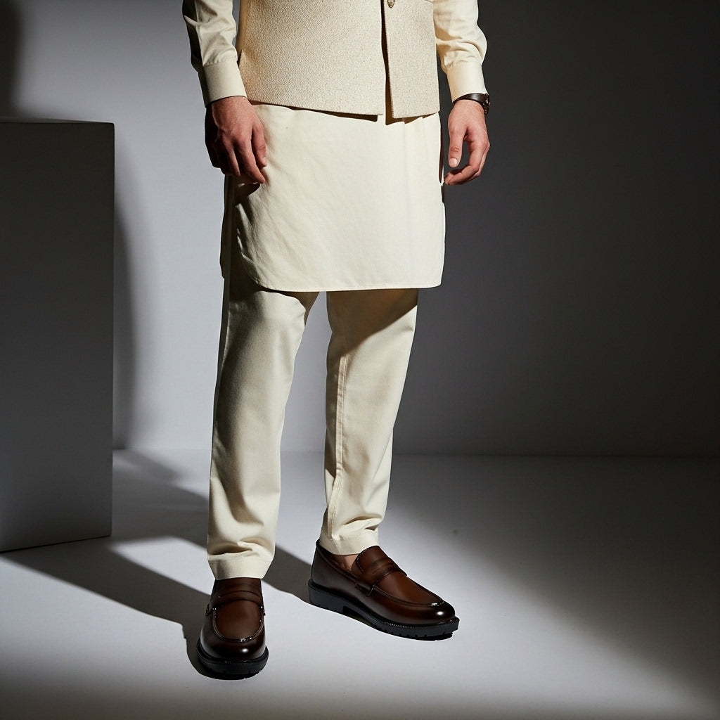 Mate Brown High Sole Classical Loafer | Limited Edition