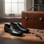 Men’s Black Premium Formal Loafers
