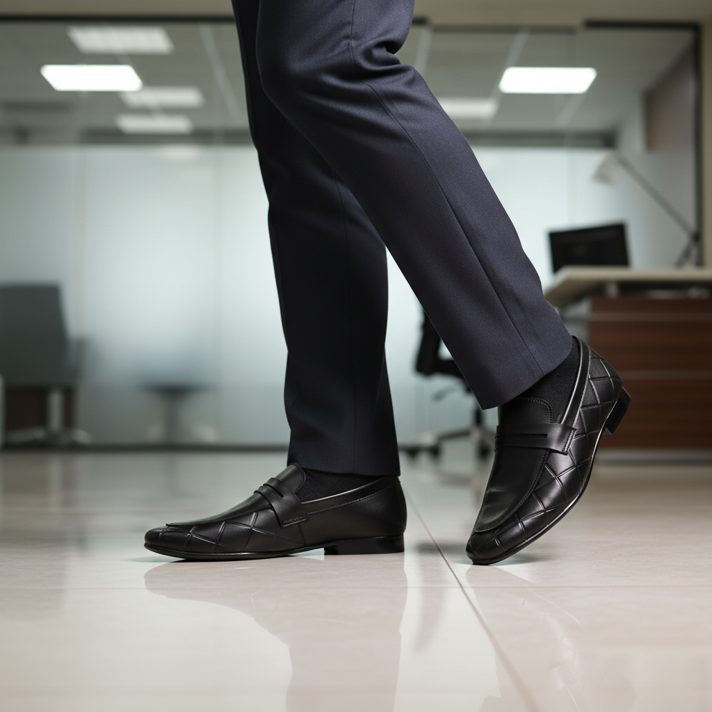 Men’s Black Premium Formal Loafers