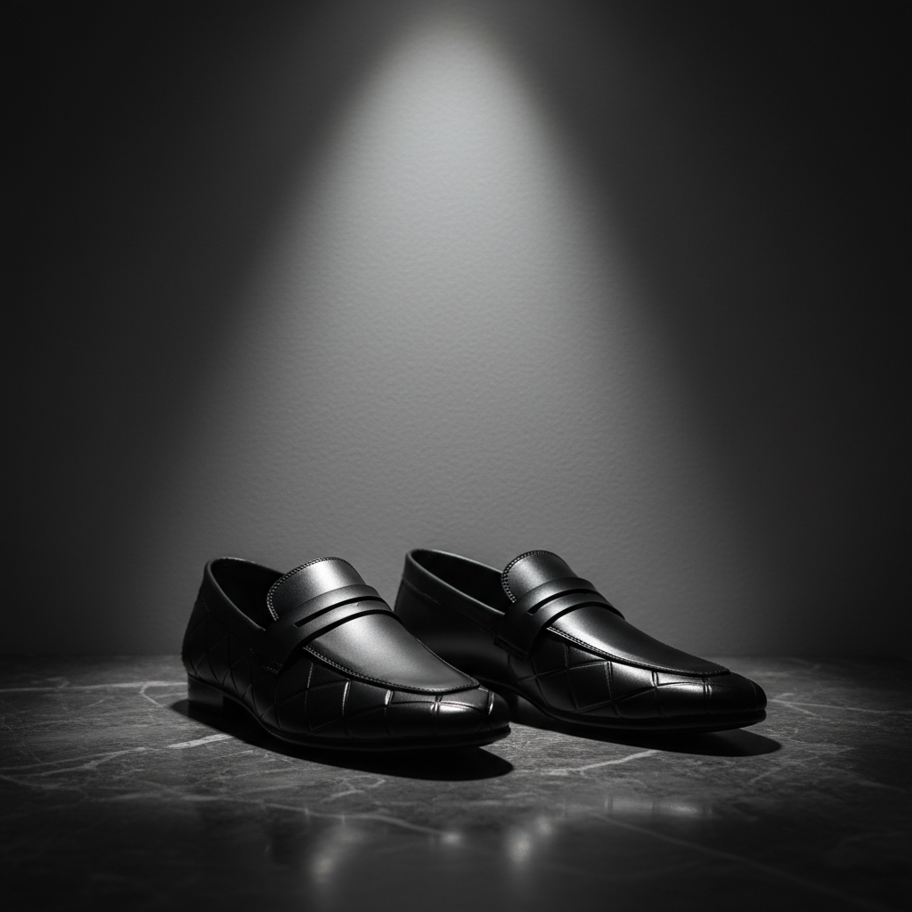 Men’s Black Premium Formal Loafers
