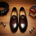 Pure Hand Made Leather Loafer With Comfortable Rubber Sole