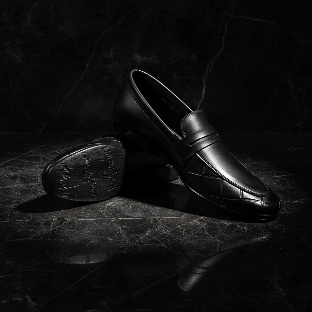 Men’s Black Premium Formal Loafers