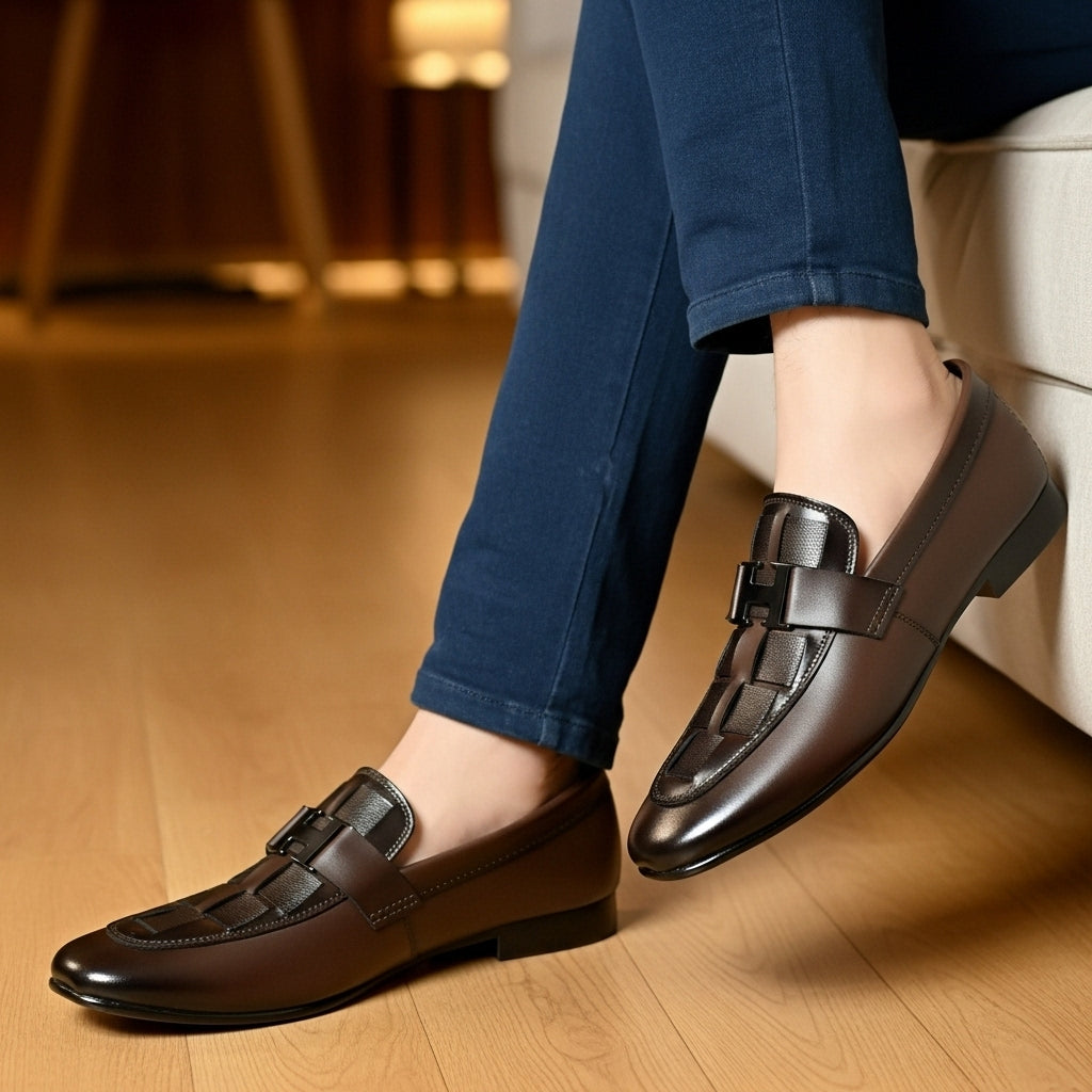 H Buckle Formal Loafer | Premium Loafer