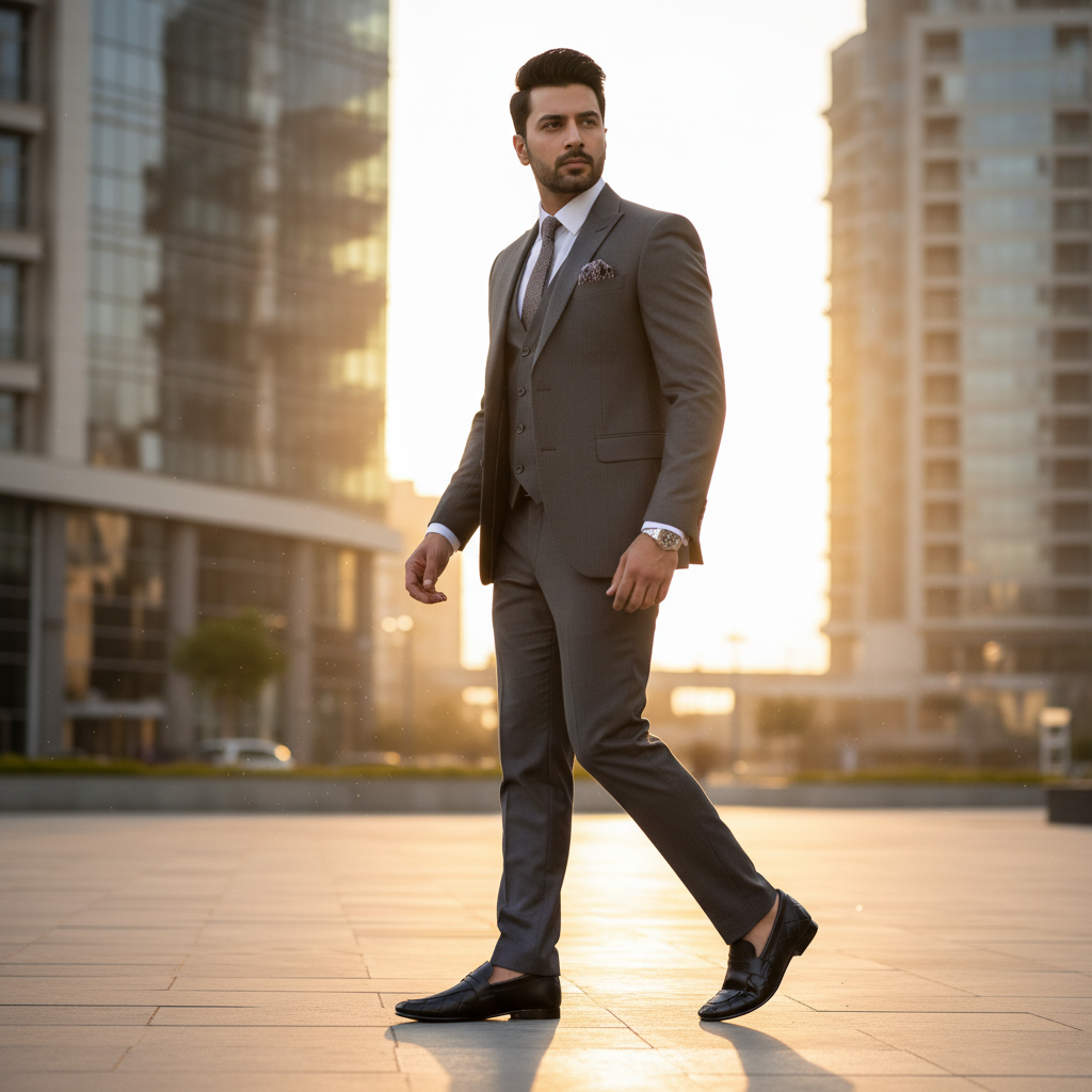 Men’s Black Premium Formal Loafers