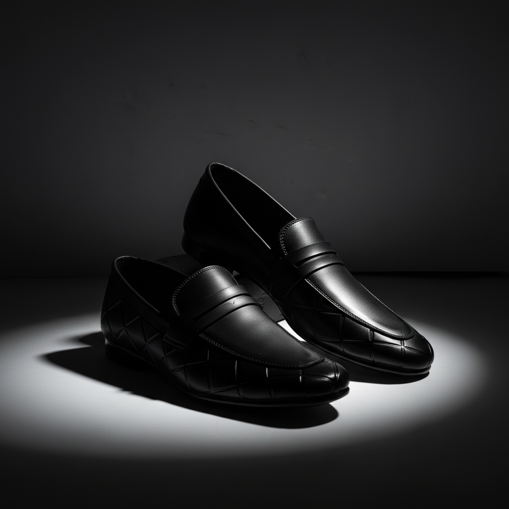 Men’s Black Premium Formal Loafers